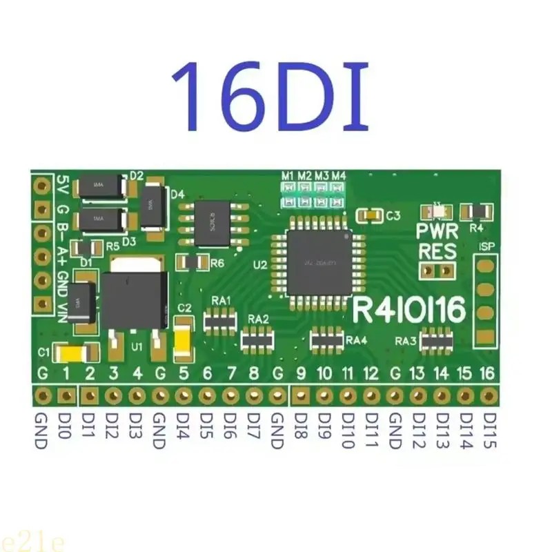 E21E 16CH 5 IN 1 Modbus Rtu   RS485 NPN DI-DO  ھ  Ī   